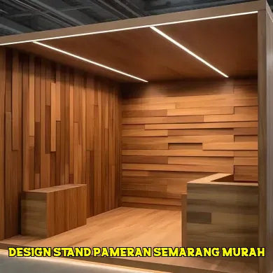 design stand pameran semarang murah